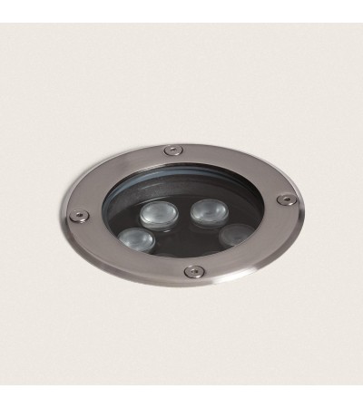 Spot LED Extérieur Solide Encastrable au Sol Inox 6W - 96286 - vue 3