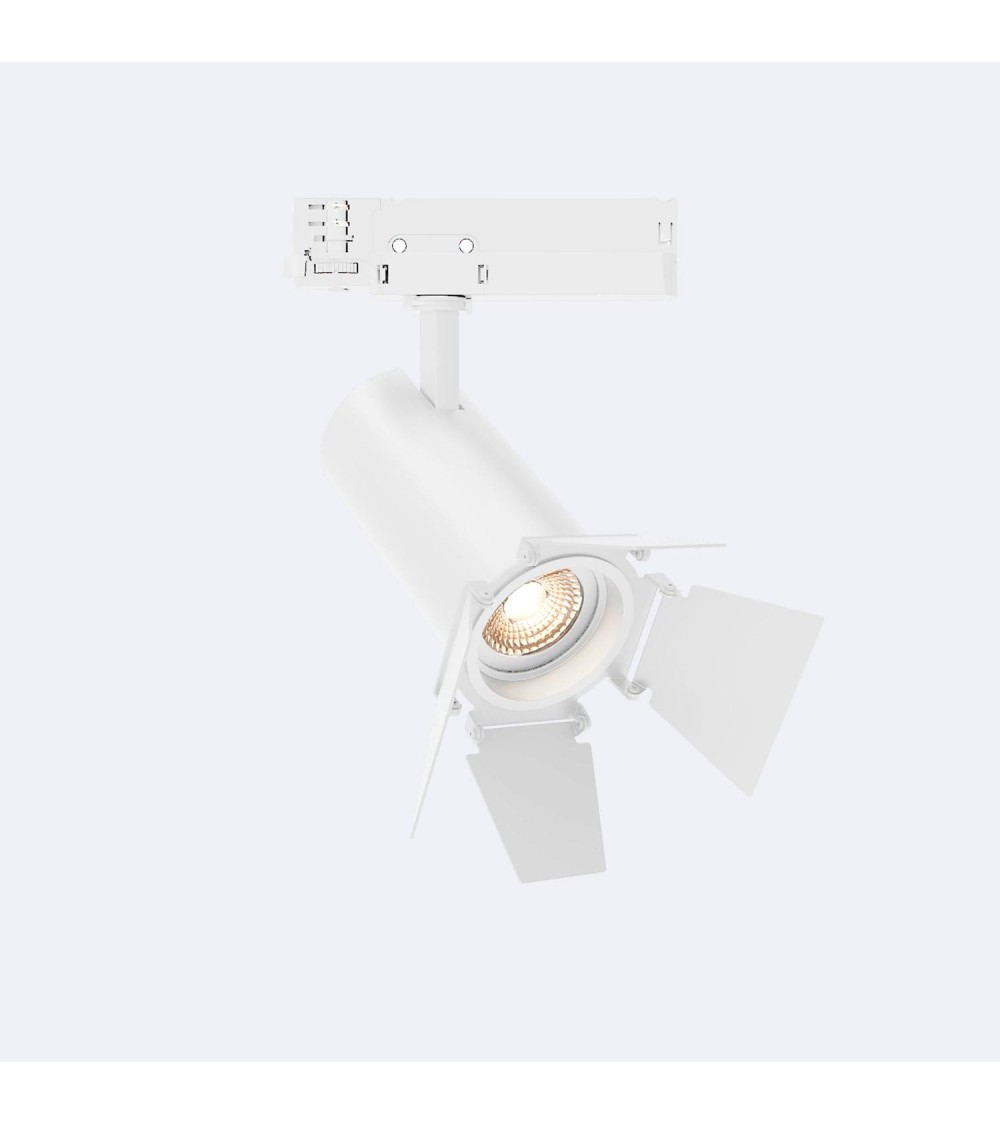 Spot LED Fasano Cinéma 20W pour Rail Triphasé Dimmable Blanc - 103029 - vue 1