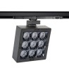 Spot LED Marlin 40W No Flicker pour Rail Triphasé (3 Allumages) - 78126 - vue 1