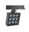 Spot LED Marlin 40W No Flicker pour Rail Triphasé (3 Allumages) - 78126 - vue 2