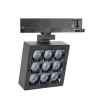 Spot LED Marlin 40W No Flicker pour Rail Triphasé (3 Allumages) - 78126 - vue 4