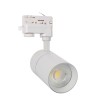 Spot LED sur Rail Triphasé 30W Dimmable Mallet Blanc - 65407 - vue 4
