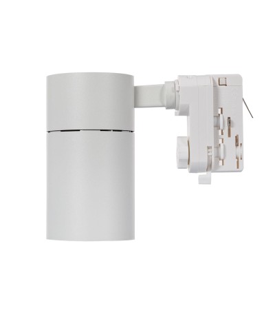 Spot LED sur Rail Triphasé 30W Dimmable Mallet Blanc - 65407 - vue 7