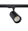 Spot LED sur Rail Monophasé 30W Mallet Dimmable Noir - 65420 - vue 1