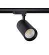 Spot LED sur Rail Monophasé 30W Mallet Dimmable Noir - 65420 - vue 3