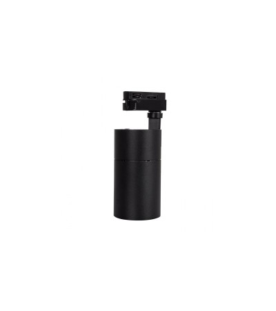Spot LED sur Rail Monophasé 30W Mallet Dimmable Noir - 65420 - vue 7