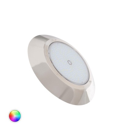 Spot LED Piscine en Saillie Inox RGBW Submersible 12V DC IP68 24W XtraPool