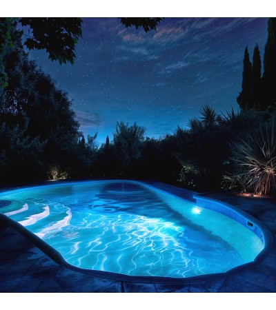 Spot LED Piscine en Saillie Submersible 12V AC/DC IP68 20W XtraPool - 62684 - vue 2