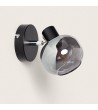 Applique Murale et de Plafond Orientable Métal et Verre 1 Spot Romsy - 108597 - vue 3