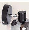 Applique Murale et de Plafond Orientable Métal et Verre 1 Spot Romsy - 108597 - vue 4