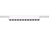 Spot Linéaire LED 12W CRI90 (UGR16) Blanc 222mm pour Rail Magnétique Monophasé Extra-Plat 25mm 48V - 98227 - vue 1