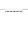 Spot Linéaire LED 12W CRI90 (UGR16) Blanc 222mm pour Rail Magnétique Monophasé Extra-Plat 25mm 48V - 98227 - vue 3