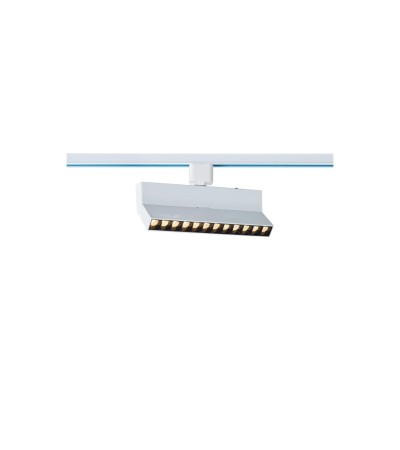 Spot Linéaire LED 12W Monophasé CCT Dimmable No Flicker Elegant Optic Blanc