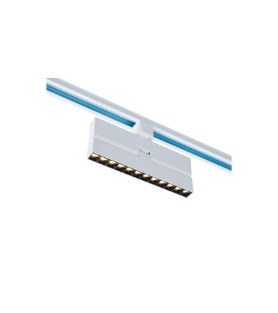 Spot Linéaire LED 12W Monophasé CCT Dimmable No Flicker Elegant Optic Blanc - 106734 - vue 5