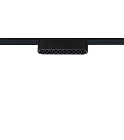Spot Linéaire LED sur Rail Magnétique 25mm Extra-Plat 6W 48V Noir Grid 120mm - 98232 - vue 3