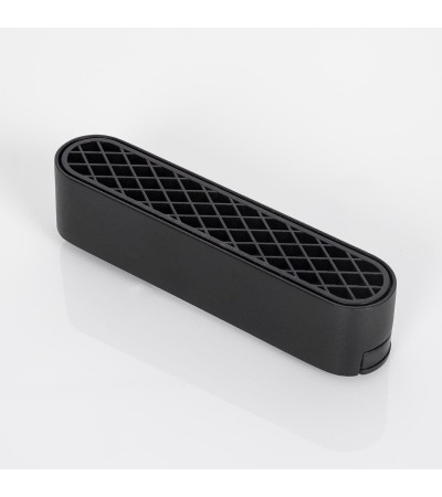 Spot Linéaire LED sur Rail Magnétique 25mm Extra-Plat 6W 48V Noir Grid 120mm - 98232 - vue 5