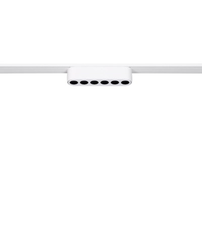 Spot Linéaire LED sur Rail Magnétique 25mm Extra-Plat 6W 48V Blanc Optic 120mm - 98217 - vue 1