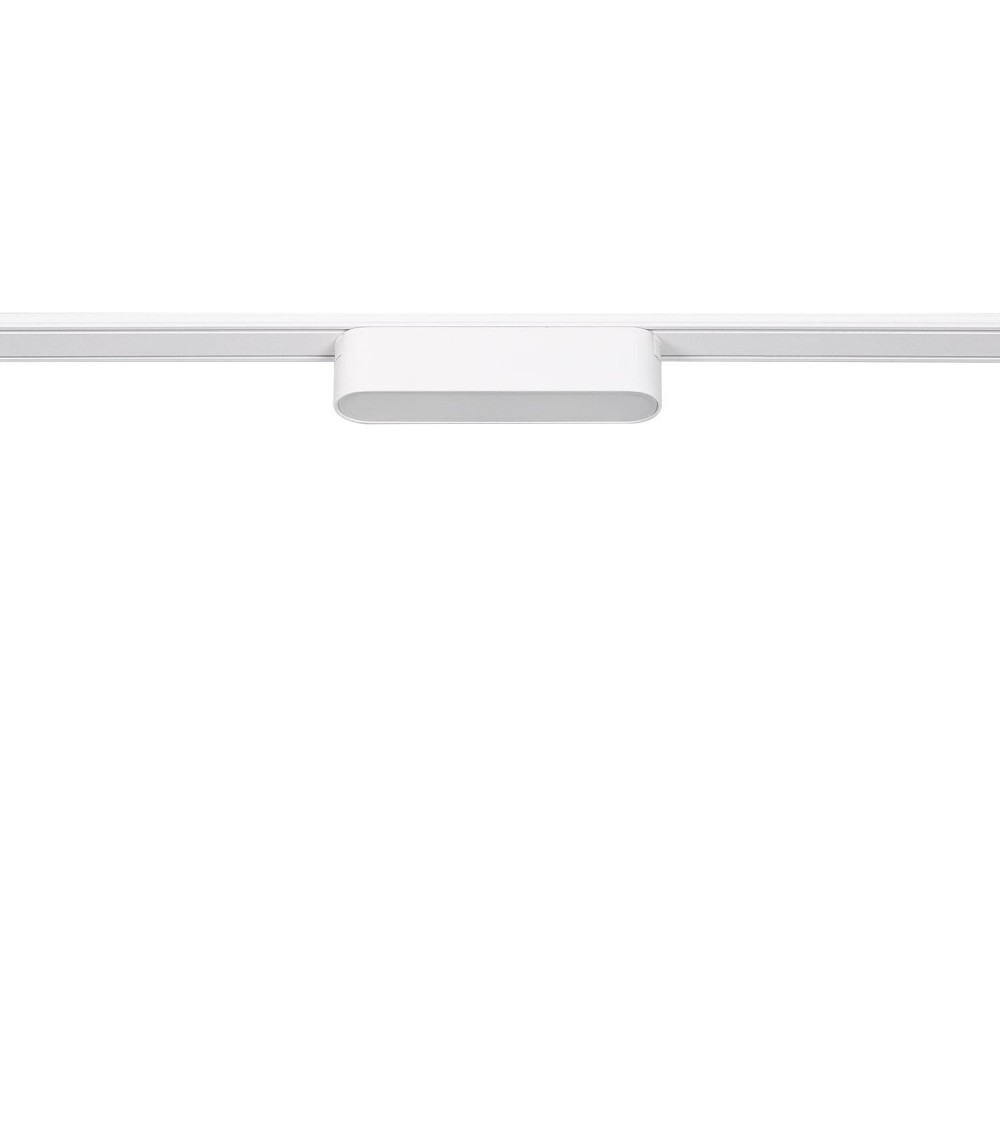 Spot Linéaire LED sur Rail Magnétique 25mm SuperSlim 6W 48V Blanc 120mm - 98202 - vue 1