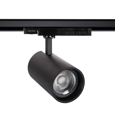 Spot LED Triphasé CCT 30-35-40W Lumo Noir No Flicker CRI90 - 95024 - vue 3