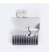 Spot LED sur Rail Triphasé 38W Piero - 99200 - vue 6