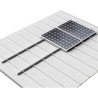 Structure Coplanaire pour Panneaux Solaires Montage sur Tole Trapézoidale - 92124 - vue 3