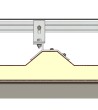 Structure Coplanaire pour Panneaux Solaires Montage sur Tole Trapézoidale - 92124 - vue 4