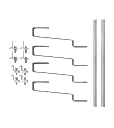Structure Coplanaire pour Panneaux Solaires Montage sur Toiture Tuiles - 91952 - vue 7