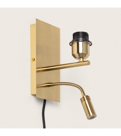 Support avec Douille et Lumière de Lecture 2.5W Linna