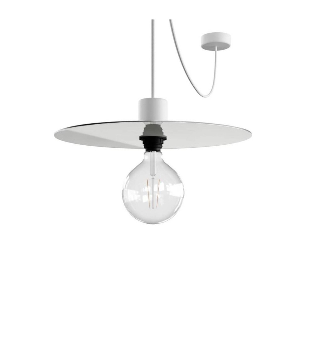 Suspension Aluminium Extérieur Eiva Elegant IP65 Creative-Cables PDEBIEL0250SM01DDBIA - 94323 - vue 1
