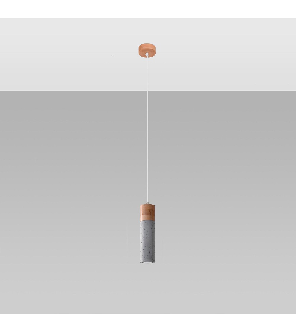 Suspension Béton Zane 1 SOLLUX - 95917 - vue 1