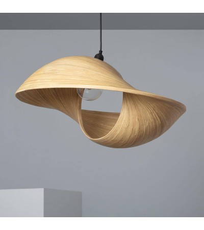 Suspension Bambou pour Extérieure Shuka Big Acacia à˜600 mm ILUZZIA - 98769 - vue 3