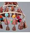 Suspension Bois et Coton Pompon Cuzco - 95312 - vue 5