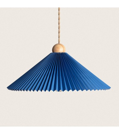 Suspension Bois et Tissu Luanda