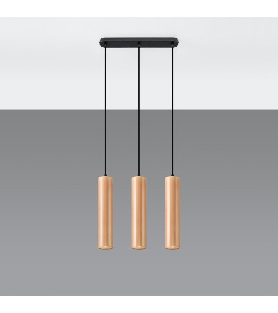 Suspension Bois Lino 3 SOLLUX