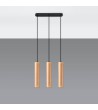 Suspension Bois Lino 3 SOLLUX - 96086 - vue 3
