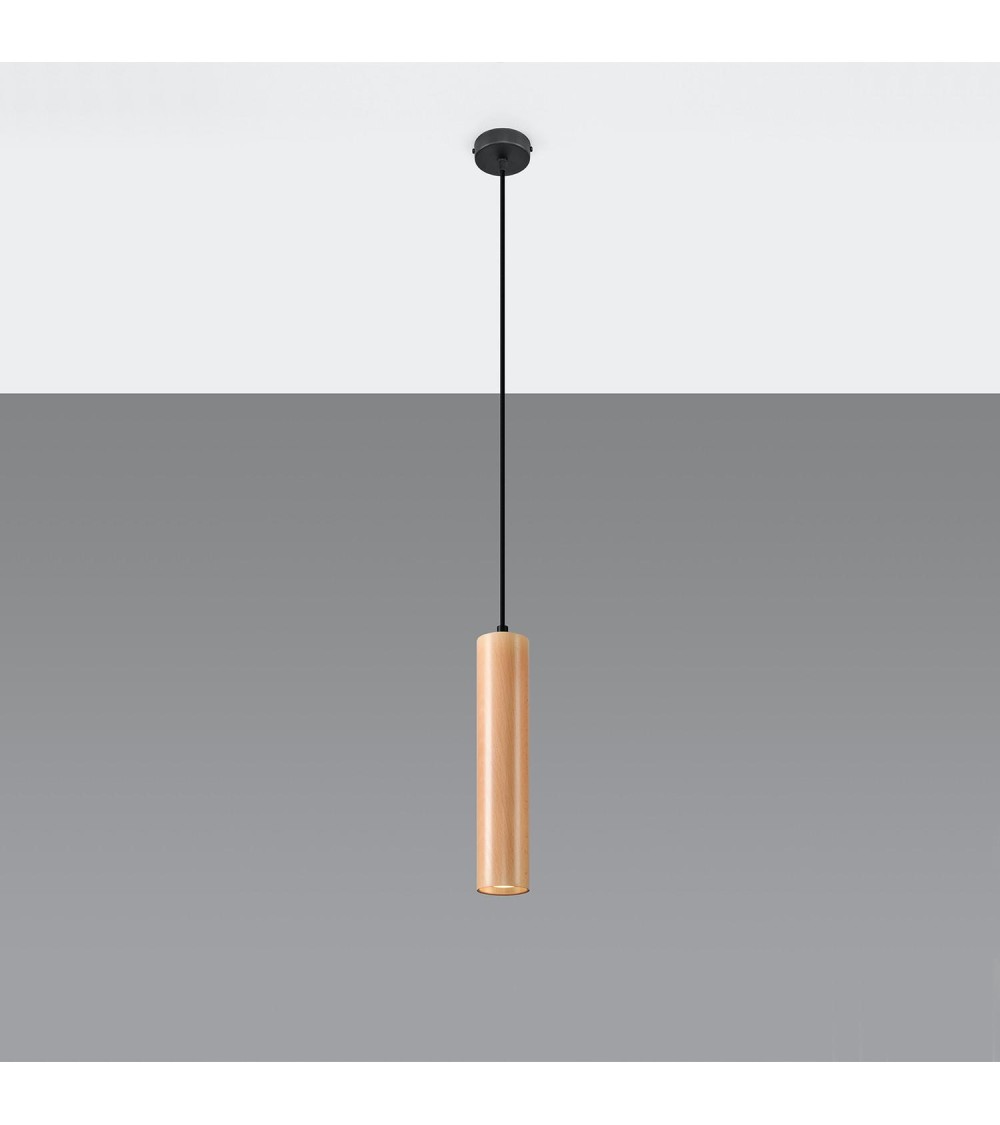 Suspension Bois Lino SOLLUX - 96056 - vue 1