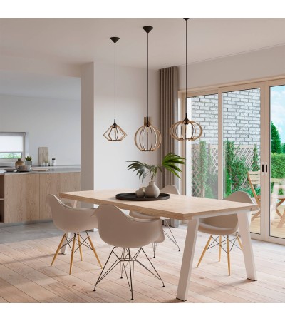 Suspension Bois Mandelino SOLLUX - 96306 - vue 5