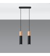 Suspension Bois Pablo 2 SOLLUX - 96027 - vue 2