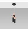 Suspension Bois Pablo 3P SOLLUX - 96046 - vue 2