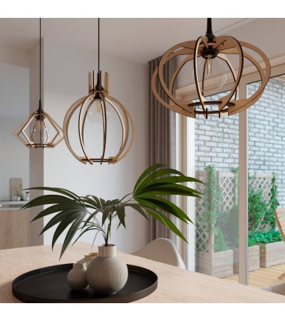 Suspension Bois Pompelmo SOLLUX - 96307 - vue 7