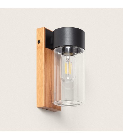 Applique Murale Extérieure Acier Inoxydable et Verre Isoba