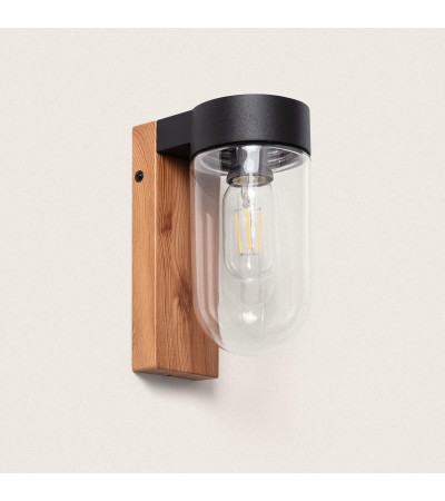 Applique Murale Extérieure Acier Inoxydable et Verre Sentinel