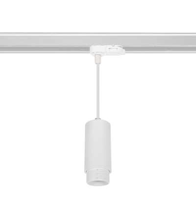 Suspension Cuarzo Multiangle 10-50º de Rail Triphasé pour Ampoule GU10