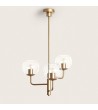 Suspension en métal et verre Tribubble - 92404 - vue 1