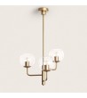 Suspension en métal et verre Tribubble - 92404 - vue 3