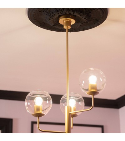 Suspension en métal et verre Tribubble - 92404 - vue 6