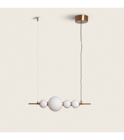 Suspension LED 4.2W Métal et Verre Atira