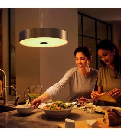 Suspension LED White Ambiance Fair 33.5W Hue - 85517 - vue 5