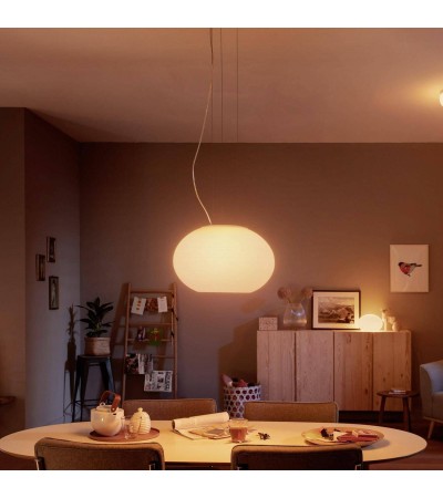 Suspension LED White Color Flourish 39.5W Hue - 67677 - vue 3