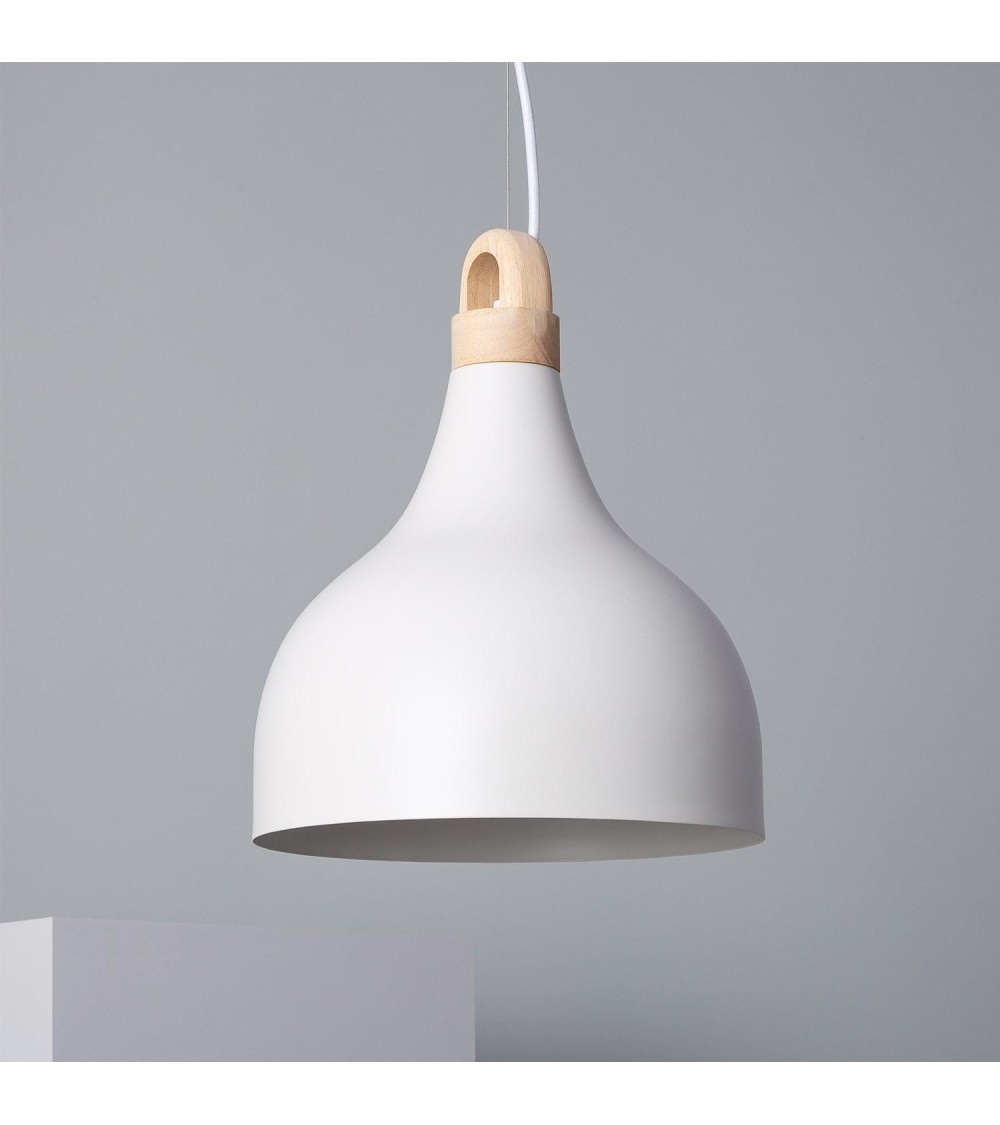 Suspension Métal et Bois Luxo - 63463 - vue 1